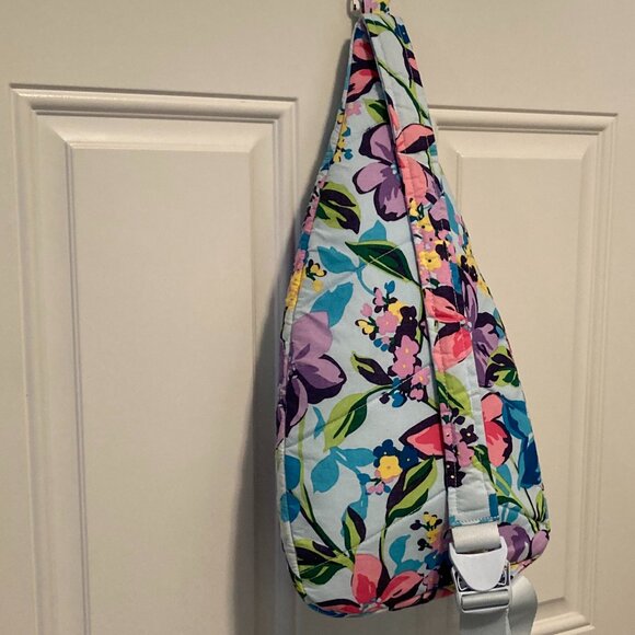 Vera Bradley Backpack Essential Sling NWOT  Marian Floral VHTF main image 4